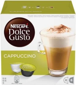 Nescafé Dolce Gusto Cappuccino - 6 X 16 Capsules 7 Nescafé Dolce Gusto Cappuccino - 6 X 16 Capsules -Koffie Series Winkel 1064x1200
