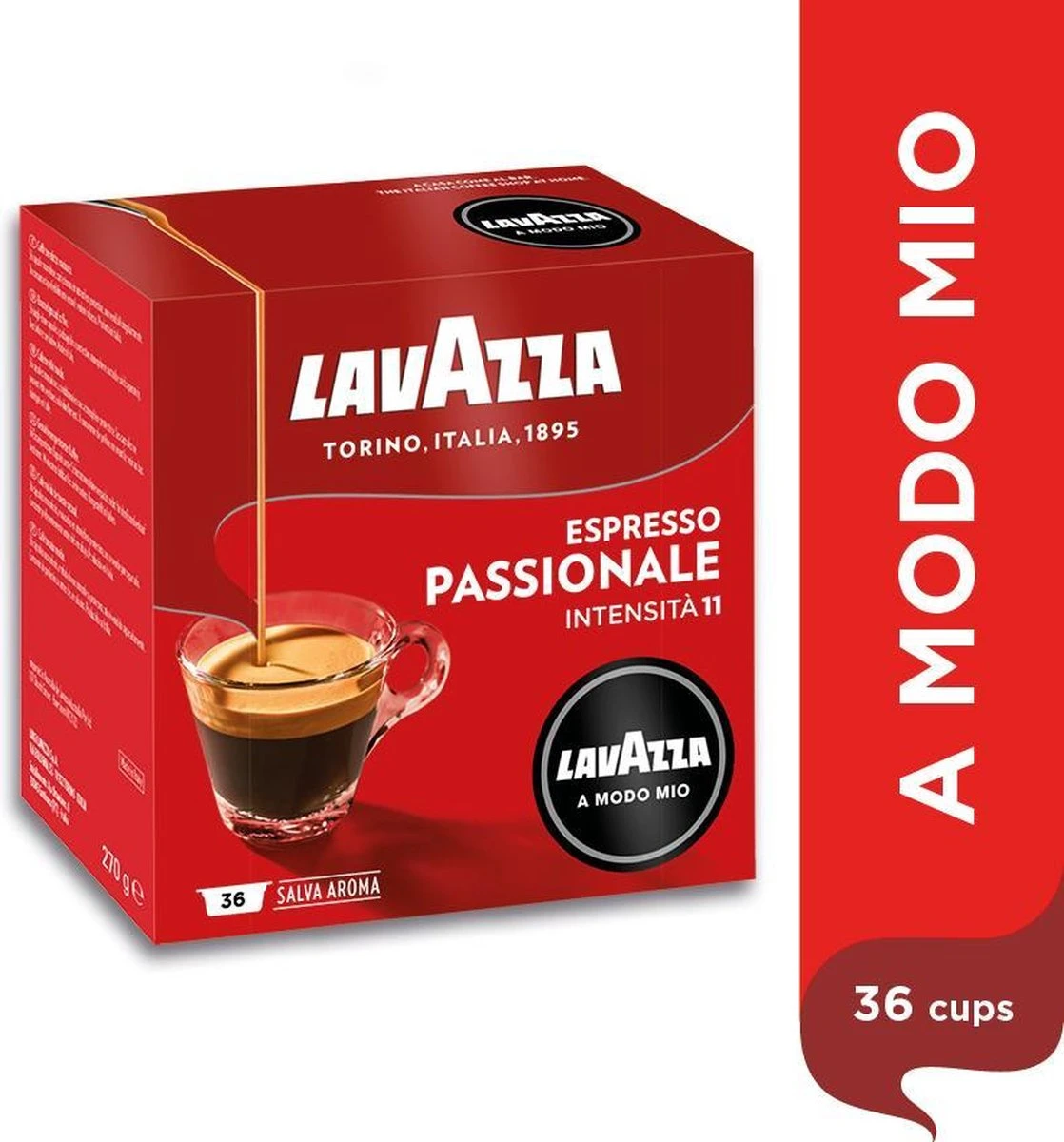 Lavazza A Modo Mio Passionale 36 Stuks 4 Lavazza A Modo Mio Passionale 36 Stuks - Afbeelding 2
