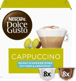 Nescafé Dolce Gusto Cappuccino Light Capsules - 48 Koffiecups -Koffie Series Winkel 1129x1200