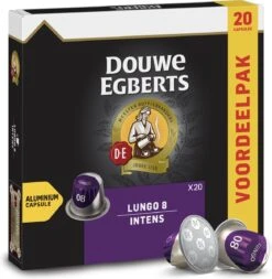 Douwe Egberts Lungo Intens Koffiecups - Intensiteit 8/12 - 10 X 20 Capsules -Koffie Series Winkel 1170x1200