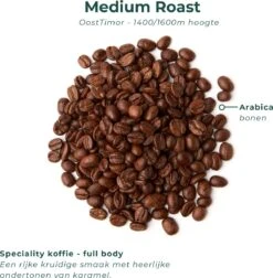 Soolong Sense Oost Timor Nr1000 Koffiebonen Smooth Lacau - Speciality Koffie Arabica Medium Roast Met Rijke Kruidige Smaak Met Heerlijke Ondertonen Van Karamel - Zak 250gram -Koffie Series Winkel 1174x1200