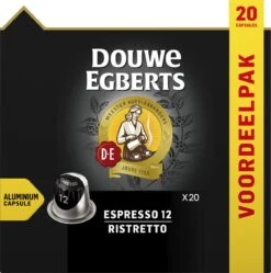 Douwe Egberts Espresso Ristretto (12) - 10 X 20 Koffiecups 14 Douwe Egberts Espresso Ristretto (12) - 10 X 20 Koffiecups -Koffie Series Winkel 1189x1200 1