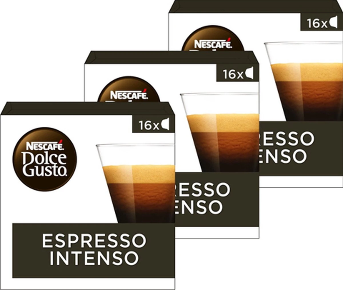 Nescafé Dolce Gusto Espresso Intenso Capsules - 48 Koffiecups 3 Nescafé Dolce Gusto Espresso Intenso Capsules - 48 Koffiecups