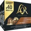 L'OR Lungo Estremo Koffiecups - Intensiteit 10/12 - 4 X 40 Capsules -Koffie Series Winkel 1200x1020 1