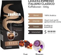 Lavazza Espresso Italiano Classico Koffiebonen - 500 Gram X6 -Koffie Series Winkel 1200x1082