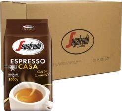 Segafredo Espresso Casa Koffiebonen - 8 X 1 Kg -Koffie Series Winkel 1200x1086