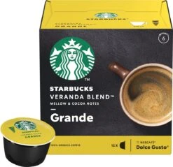 Starbucks By Dolce Gusto Capsules Veranda Grande Blonde Roast - 36 Koffiecups -Koffie Series Winkel 1200x1159