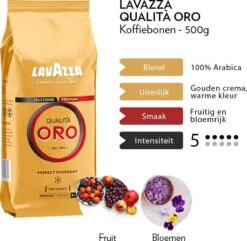 Lavazza Qualità Oro Koffiebonen 6 X 500g 12 Lavazza Qualità Oro Koffiebonen 6 X 500g -Koffie Series Winkel 1200x1170 1