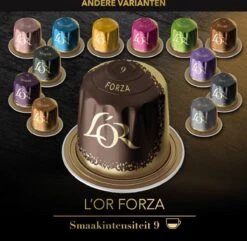L'OR Espresso Forza Koffiecups - Intensiteit 9/12 - 10 X 10 Capsules -Koffie Series Winkel 1200x1173 7