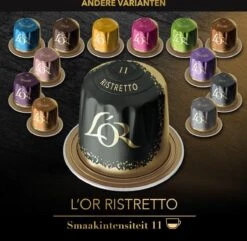 L'OR Espresso Ristretto Koffiecups - Intensiteit 11/12 - 10 X 20 Capsules -Koffie Series Winkel 1200x1173 9