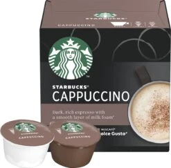 Starbucks By Dolce Gusto Cappuccino Capsules - 36 Koffiecups -Koffie Series Winkel 1200x1179