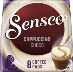 Senseo Cappuccino Choco Koffiepads - 2/9 Intensiteit - 4 X 8 Pads -Koffie Series Winkel 1200x1180 3
