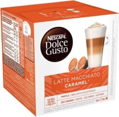 Nescafé Dolce Gusto Caramel Macchiato Capsules - 48 Koffiecups -Koffie Series Winkel 1200x1181 1