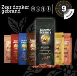Douwe Egberts Espresso Koffiebonen - 4 X 1000 Gram - Extra Grote Verpakking -Koffie Series Winkel 1200x1191 2