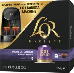 L'OR BARISTA XXL Lungo Profondo (8) - 5 X 10 Koffiecups -Koffie Series Winkel 1200x1196 2