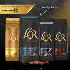 L'OR Espresso Fortissimo Koffiebonen (10) - 4 X 500 Gram -Koffie Series Winkel 1200x1200 177