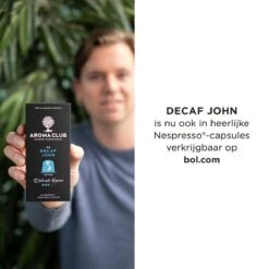 Aroma Club - Cafeïnevrije Koffiebonen 1KG - No. 5 Decaf John - Koffie Intensiteit 3/5 -Koffie Series Winkel 1200x1200 185