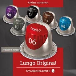 Douwe Egberts Lungo Original Koffiecups - Intensiteit 6/12 - 10 X 20 Capsules 15 Douwe Egberts Lungo Original Koffiecups - Intensiteit 6/12 - 10 X 20 Capsules -Koffie Series Winkel 1200x1200 56
