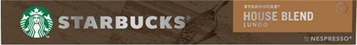 Starbucks By Nespresso House Blend Medium Roast Capsules - 120 Koffiecups 6 Starbucks By Nespresso House Blend Medium Roast Capsules - 120 Koffiecups - Afbeelding 4