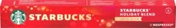 Starbucks By Nespresso Capsules Holiday Blend - 12 Doosjes à 10 Koffiecups -Koffie Series Winkel 1200x196 1