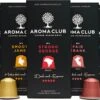 Aroma Club - Proefpakket Nespresso Compatible Capsules (100 St.) - 5 Smaken - Espresso & Lungo - 100% Aluminium Koffiecups 2 Aroma Club - Proefpakket Nespresso Compatible Capsules (100 St.) - 5 Smaken - Espresso & Lungo - 100% Aluminium Koffiecups -Koffie Series Winkel 1200x749