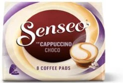 Senseo Cappuccino Choco Koffiepads - 2/9 Intensiteit - 4 X 8 Pads -Koffie Series Winkel 1200x808