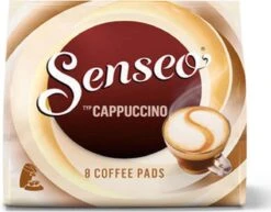 Senseo Cappuccino Koffiepads - 2/9 Intensiteit - 10 X 8 Pads -Koffie Series Winkel 1200x937