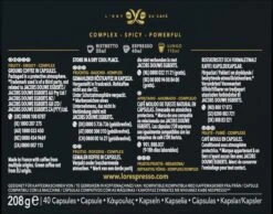 L'OR Lungo Estremo Koffiecups - Intensiteit 10/12 - 4 X 40 Capsules -Koffie Series Winkel 1200x942 3