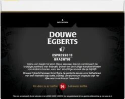 Douwe Egberts Espresso Krachtig (10) - 5 X 40 Koffiecups 14 Douwe Egberts Espresso Krachtig (10) - 5 X 40 Koffiecups -Koffie Series Winkel 1200x951