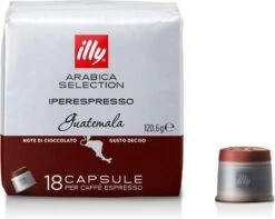 Illy Capsules Iperespresso Arabica Selection Guatemala 6 X 18 Stuks -Koffie Series Winkel 1200x956