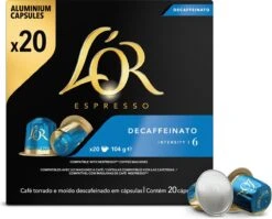 L'OR Espresso Decaffeinato (6) - 10 X 20 Koffiecups -Koffie Series Winkel 1200x968 1