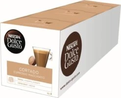 Nescafé Dolce Gusto Cortado Espresso Macchiato Capsules - 48 Koffiecups 8 Nescafé Dolce Gusto Cortado Espresso Macchiato Capsules - 48 Koffiecups -Koffie Series Winkel 1200x971