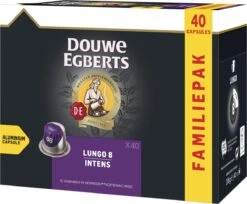 Douwe Egberts Lungo Intens (8) - 5 X 40 Koffiecups -Koffie Series Winkel 1200x992 1