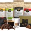Highlands Gold - Koffiebonen Proefpakket - Koffie Cadeaupakket - 100% Arabica - Single Origin - 4 Soorten Koffie, Ambachtelijke Truffels En 2 Luxe Glazen -Koffie Series Winkel 1200x996