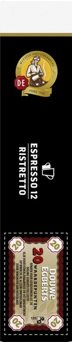 Douwe Egberts Espresso Ristretto (12) - 10 X 20 Koffiecups 15 Douwe Egberts Espresso Ristretto (12) - 10 X 20 Koffiecups -Koffie Series Winkel 253x1200 7