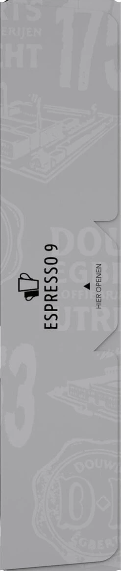 Douwe Egberts D.E Café Espresso Koffiecups - Intensiteit 9/12 - 10 X 20 Capsules -Koffie Series Winkel 254x1200