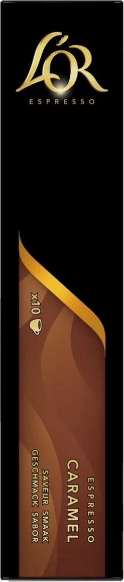 L'OR Espresso Caramel Koffiecups - 10 X 10 Capsules -Koffie Series Winkel 256x1200 1