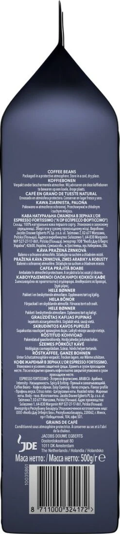 L'OR Espresso Fortissimo Koffiebonen (10) - 4 X 500 Gram -Koffie Series Winkel 271x1200