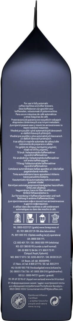 L'OR Espresso Fortissimo Koffiebonen (10) - 4 X 500 Gram -Koffie Series Winkel 276x1200 1