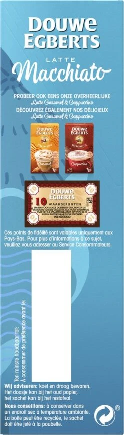 Douwe Egberts Verwenkoffie Latte Macchiato Oploskoffie - 5 X 8 Zakjes -Koffie Series Winkel 343x1200 2