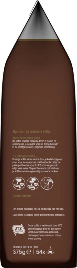 Douwe Egberts Intens Koffiepads - 4 X 54 Pads -Koffie Series Winkel 345x1200 1