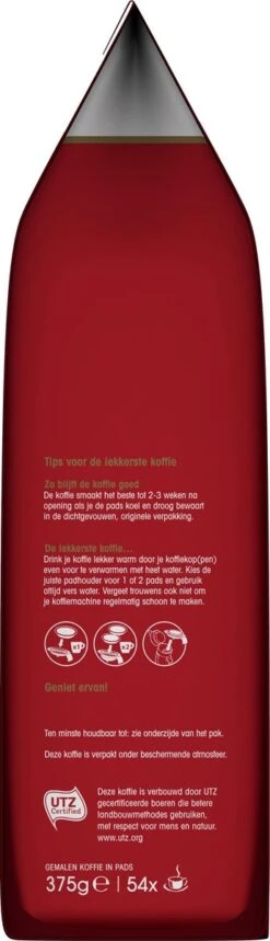 Douwe Egberts Aroma Rood Koffiepads - 4 X 54 Pads 13 Douwe Egberts Aroma Rood Koffiepads - 4 X 54 Pads -Koffie Series Winkel 345x1200