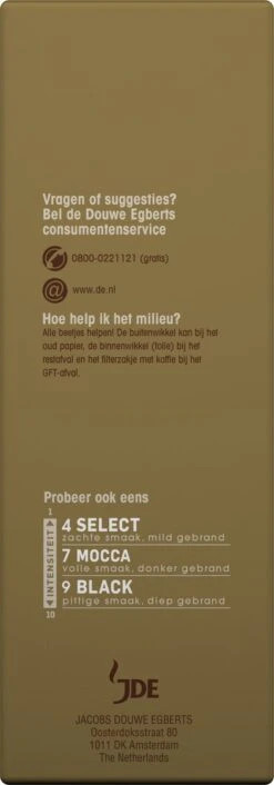 Douwe Egberts Excellent Filterkoffie - 6 X 500 Gram -Koffie Series Winkel 420x1200 3