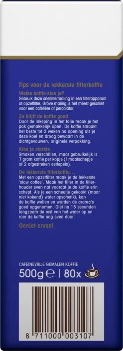 Douwe Egberts Decafé Filterkoffie - 6 X 500 Gram -Koffie Series Winkel 421x1200 4