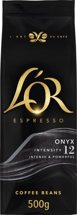 L'OR Espresso Onyx Koffiebonen (12) - 4 X 500 Gram -Koffie Series Winkel 430x1200
