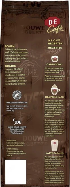 Douwe Egberts D.E Café Creatie Koffiebonen - 7/9 Intensiteit - 4 X 500 Gram -Koffie Series Winkel 453x1200 3