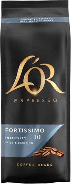 L'OR Espresso Fortissimo Koffiebonen (10) - 4 X 500 Gram -Koffie Series Winkel 463x1200