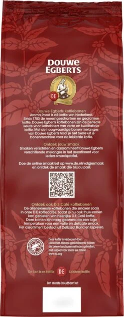 Douwe Egberts Aroma Rood Koffiebonen - 4 X 1000 Gram - Extra Grote Verpakking 14 Douwe Egberts Aroma Rood Koffiebonen - 4 X 1000 Gram - Extra Grote Verpakking -Koffie Series Winkel 472x1200 1