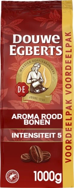 Douwe Egberts Aroma Rood Koffiebonen - 4 X 1000 Gram - Extra Grote Verpakking 13 Douwe Egberts Aroma Rood Koffiebonen - 4 X 1000 Gram - Extra Grote Verpakking -Koffie Series Winkel 472x1200