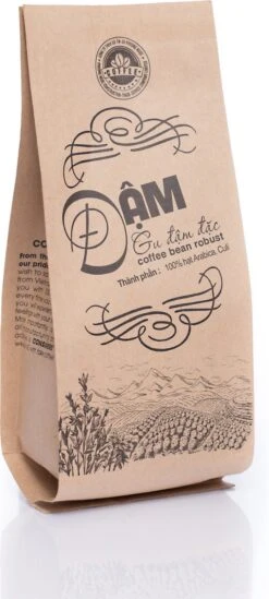 Vietnamese Dark Roast Koffiebonen 500g | 20% Arabica - 80% Robusta | DAM Koffie -Koffie Series Winkel 540x1200